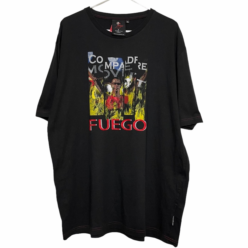 NWT black Compadre Fuego t-shirt